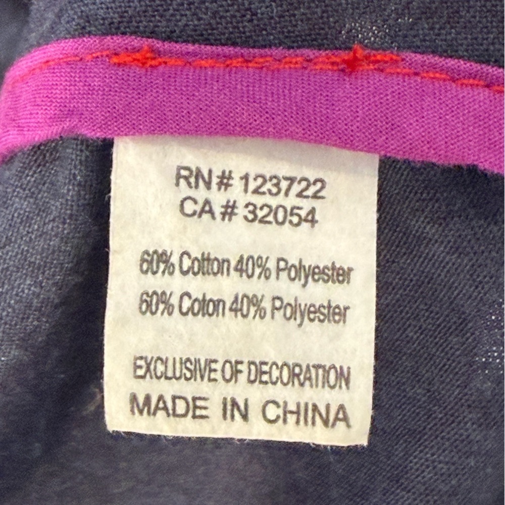 Anthropologie One September Navy Boho Geometric Embroidered Cardigan Small - Picture 16 of 16